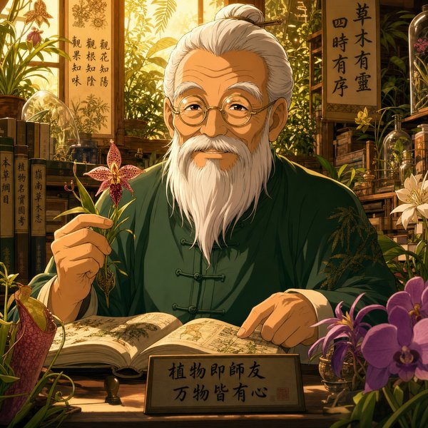 黄色仓库植物顾问陈德馨