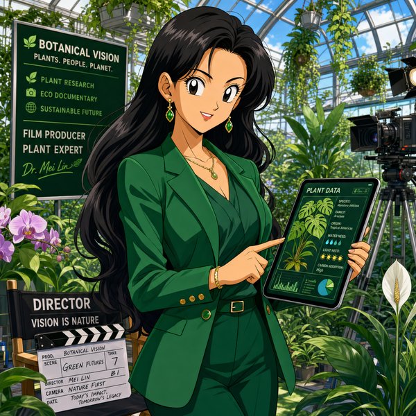黄色仓库植物视频制片人苏婉清